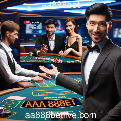 Experimente a Emoção do Cassino ao Vivo no aa888bet